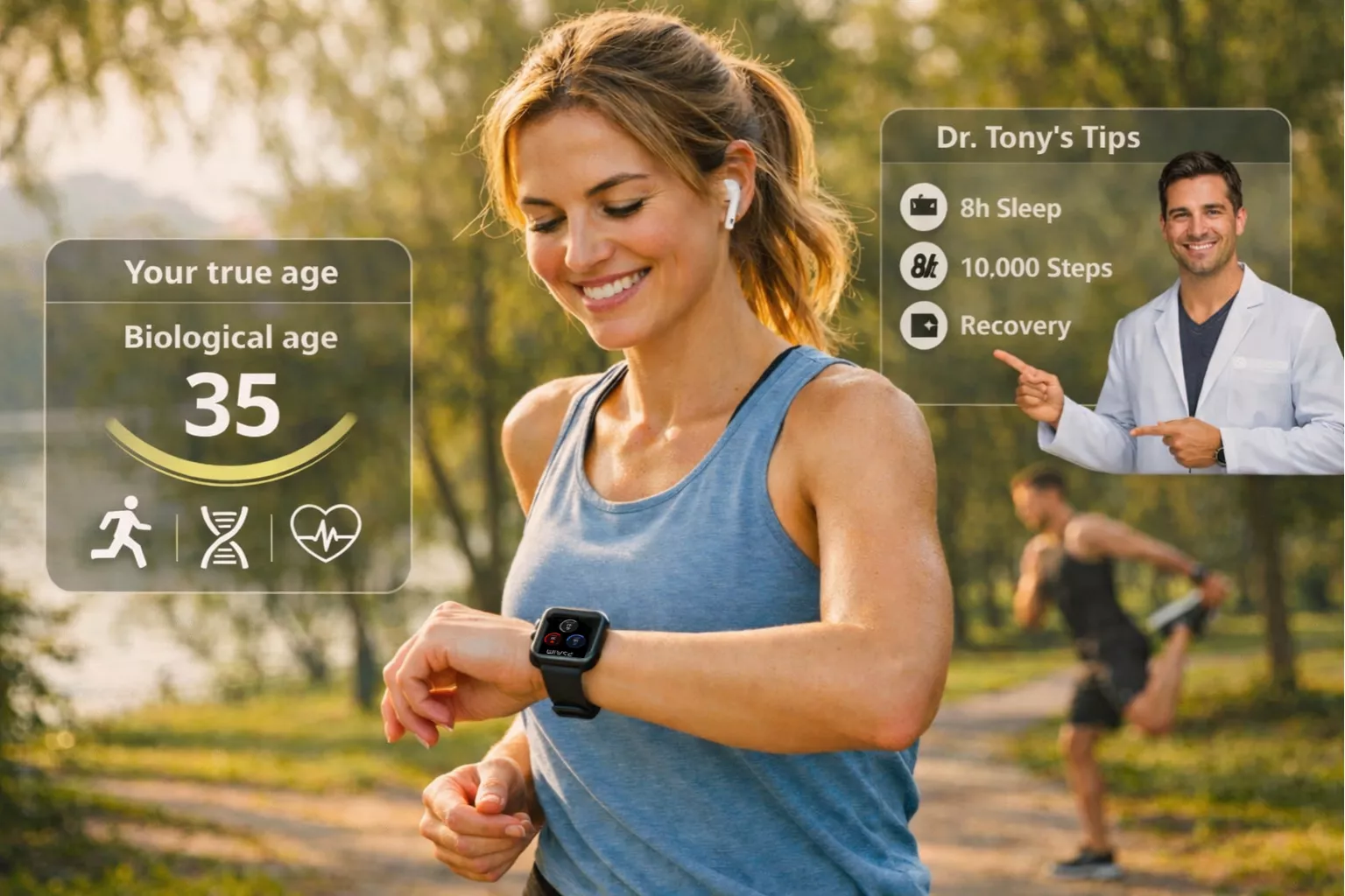 PSAIM Watch – measure and improve your biological age with AI