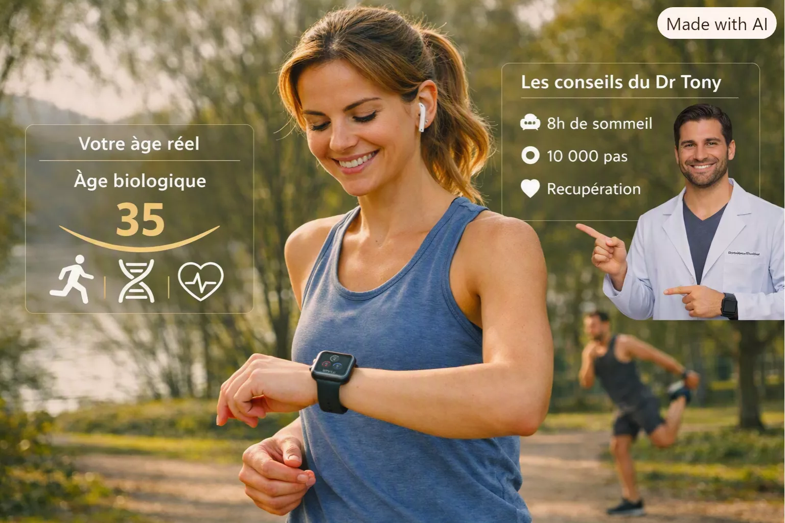 PSAIM Watch – mesurez et améliorez votre âge biologique grâce à l'IA